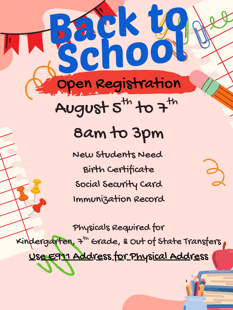 Open Registration Flyer