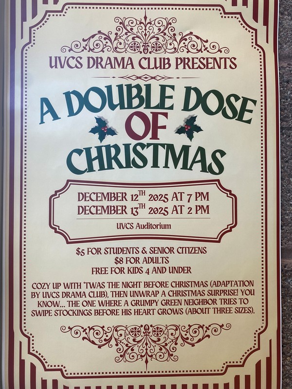 A flyer for a play