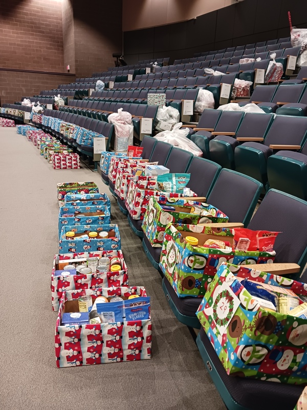 Presents await distribution