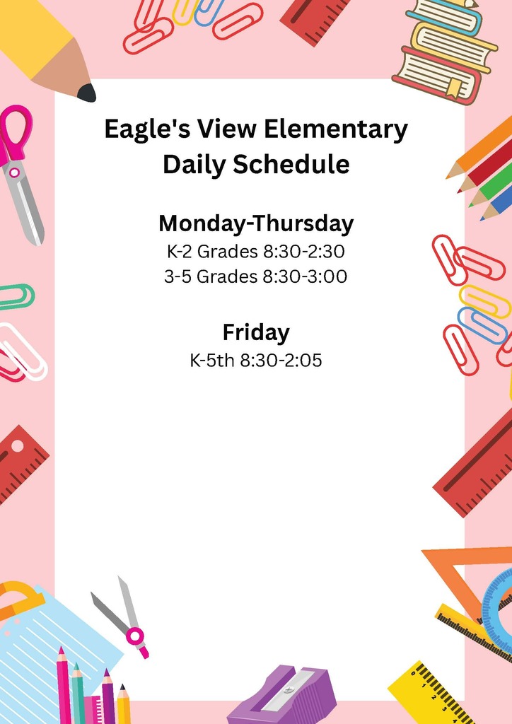 EVE daily schedules