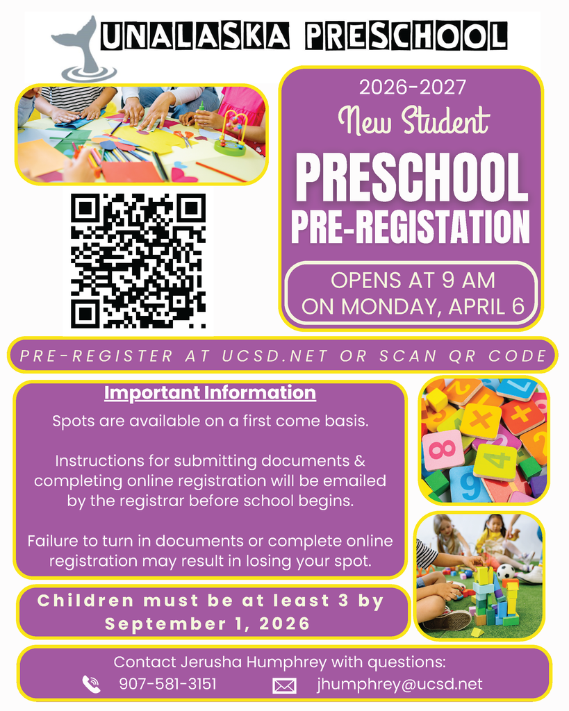 Preschool Pre-Registration School Year 2026-2027