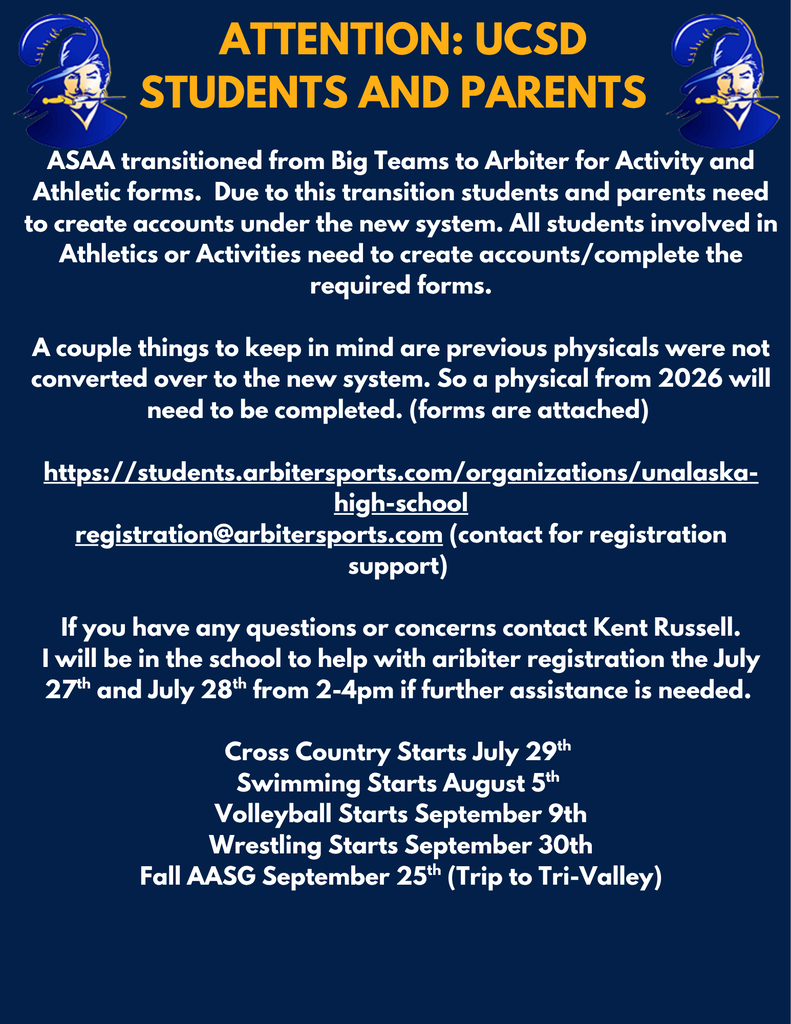 Athletics and Activities