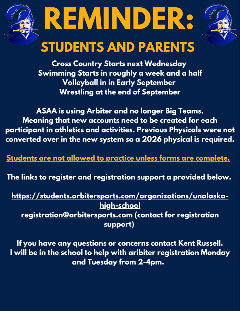 Athletics and Activities