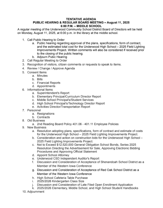 Board Meeting