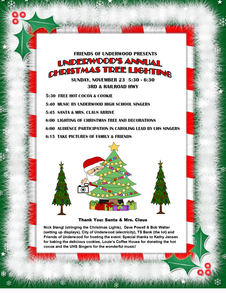 christmas tree lighting