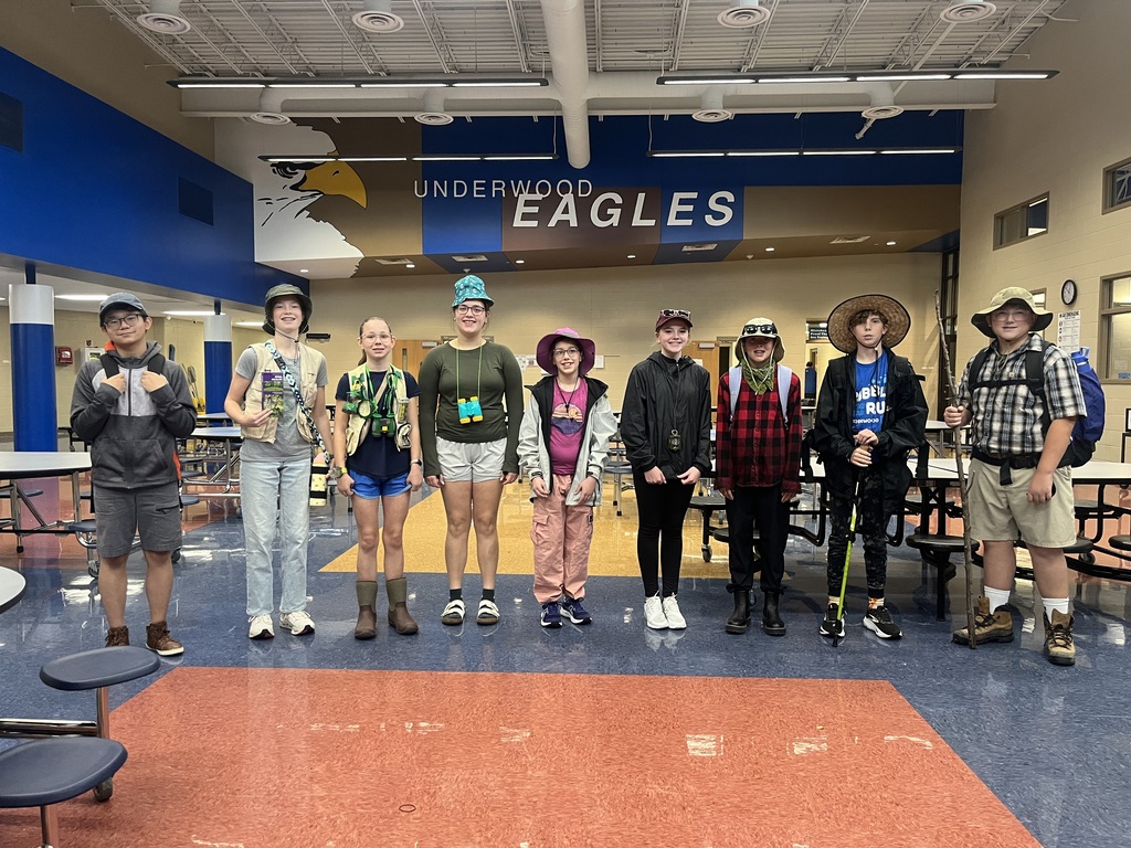 Kids Dressed as Hikers