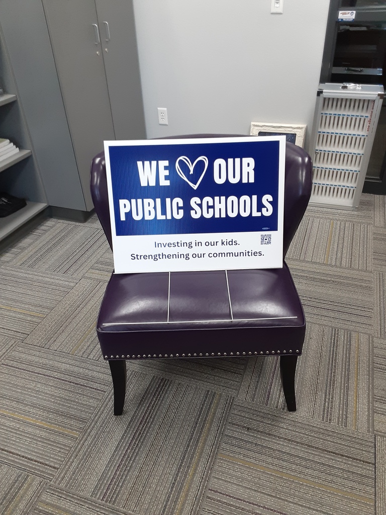 We Love Our Public Schools Yard Sign