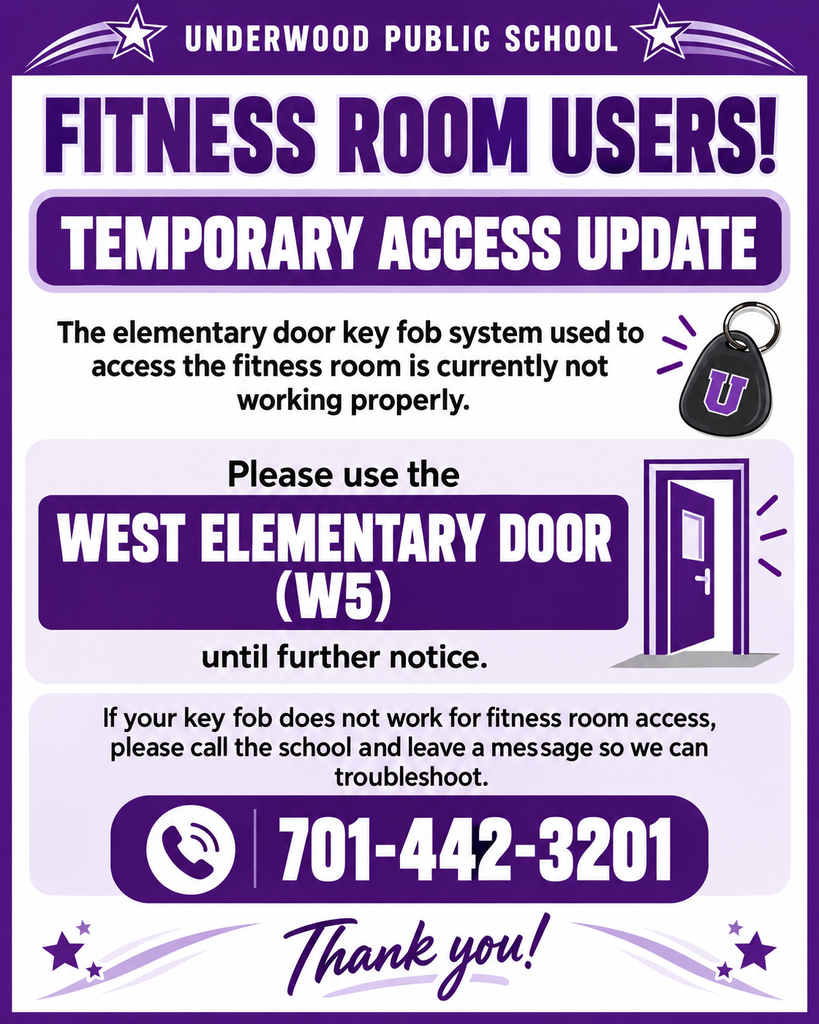 Fitness Room Users!