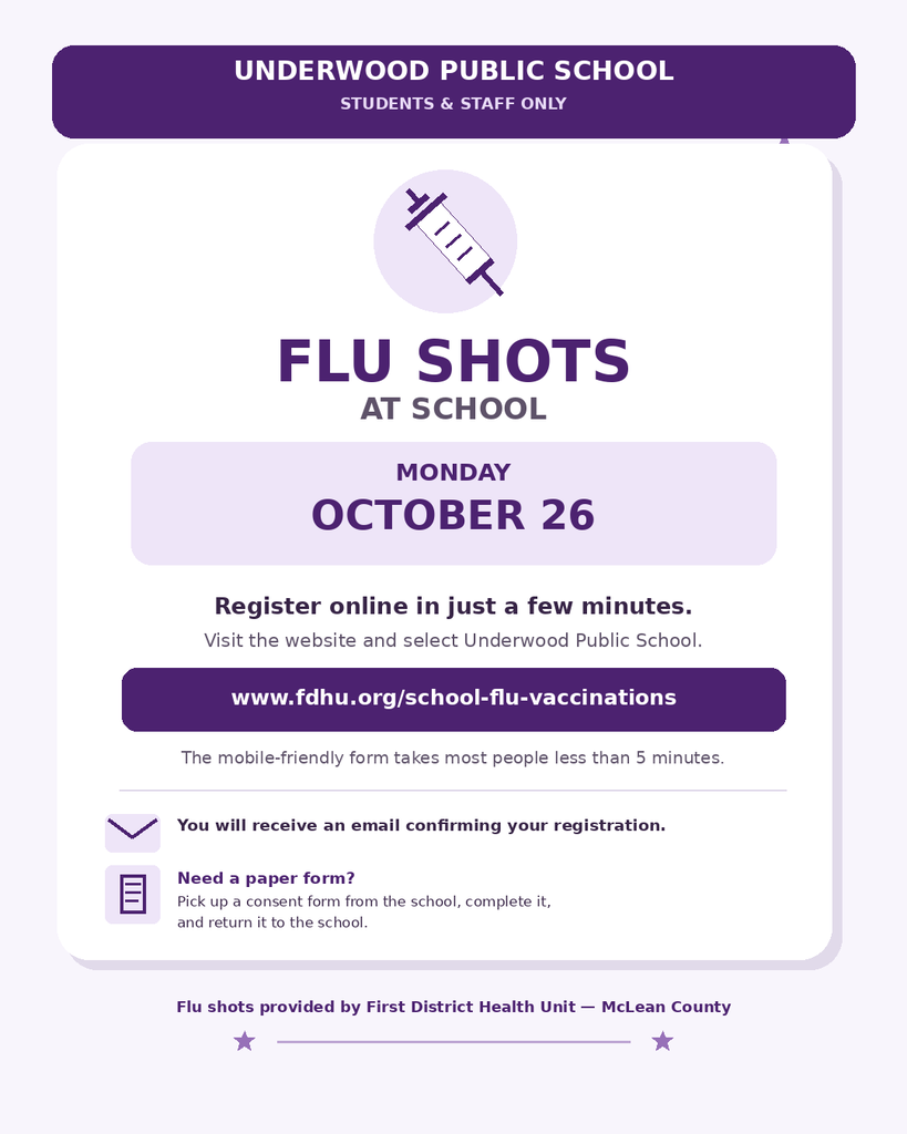 School Flu Vaccine Clinic