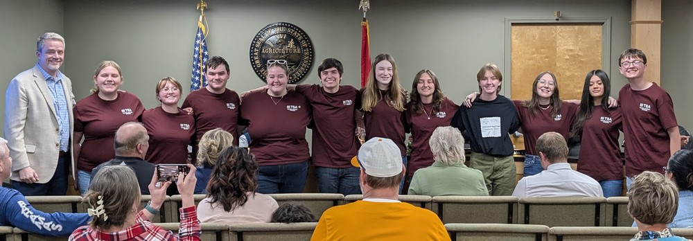 The Mock Trial team was recognized for their accomplishments at the recent April Unicoi County Board of Education meeting.