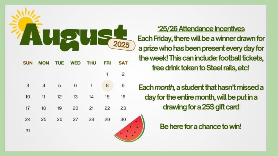 August Info