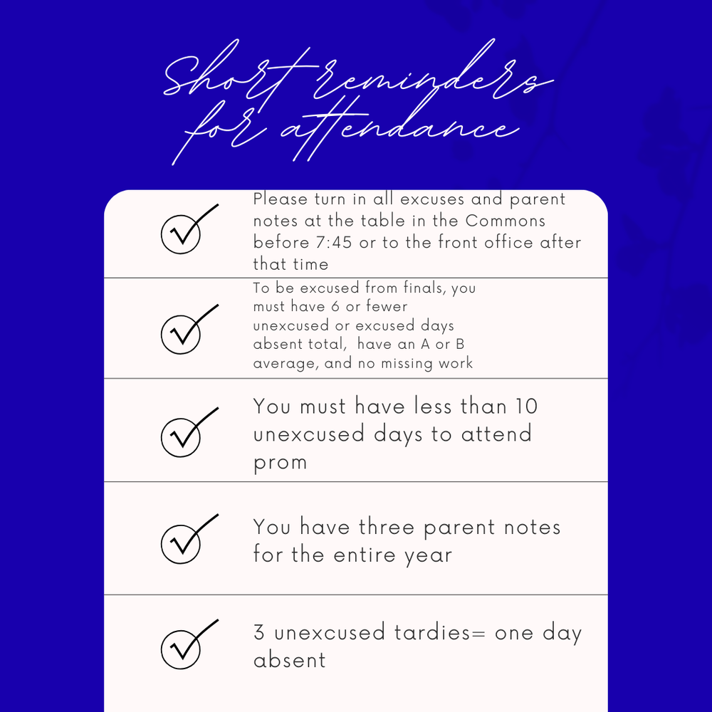 Attendance Info