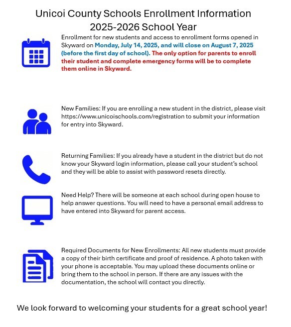 25-26 Enrollment Reminder