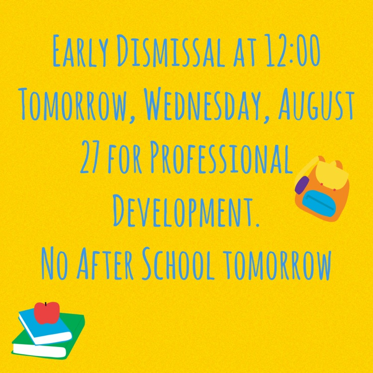 Dismissing at 12:00 tomorrow