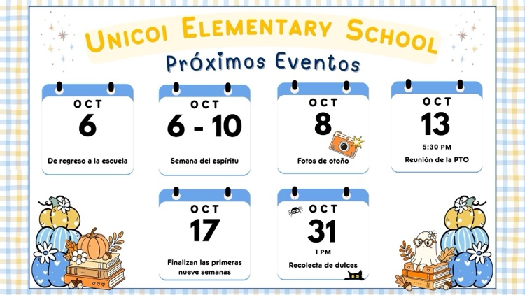October dates 