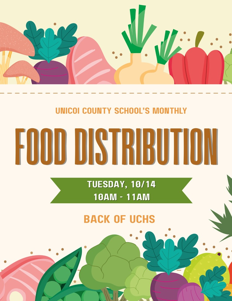 Food Distribution tomorrow!