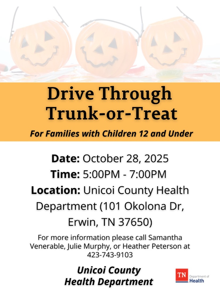 Trunk or treat flyer 