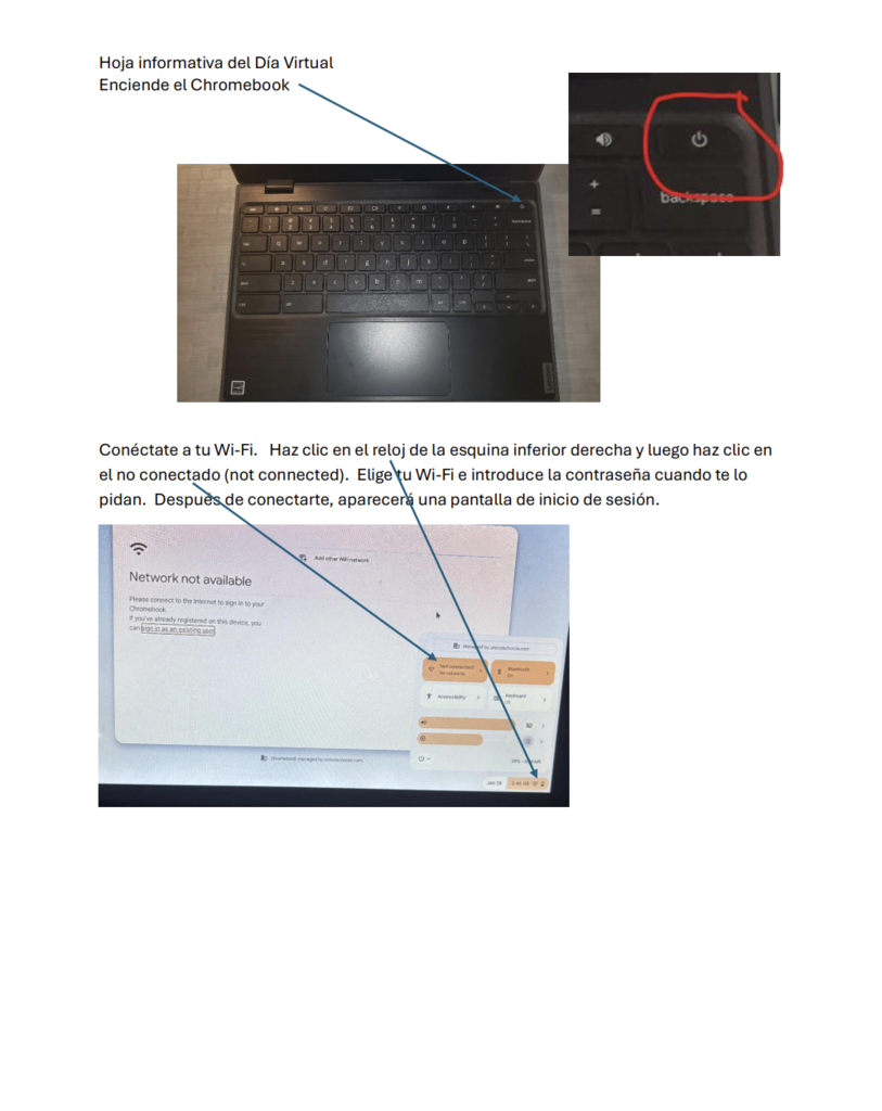 Chromebooks- Spanish Version