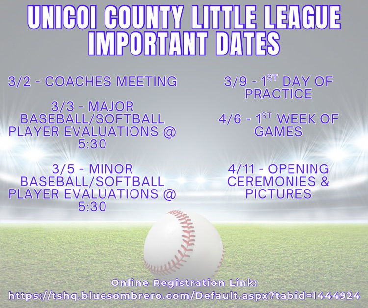 little league dates 