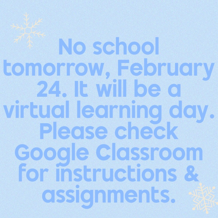 no school tomorrow 