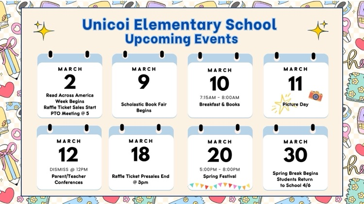 March calendar 