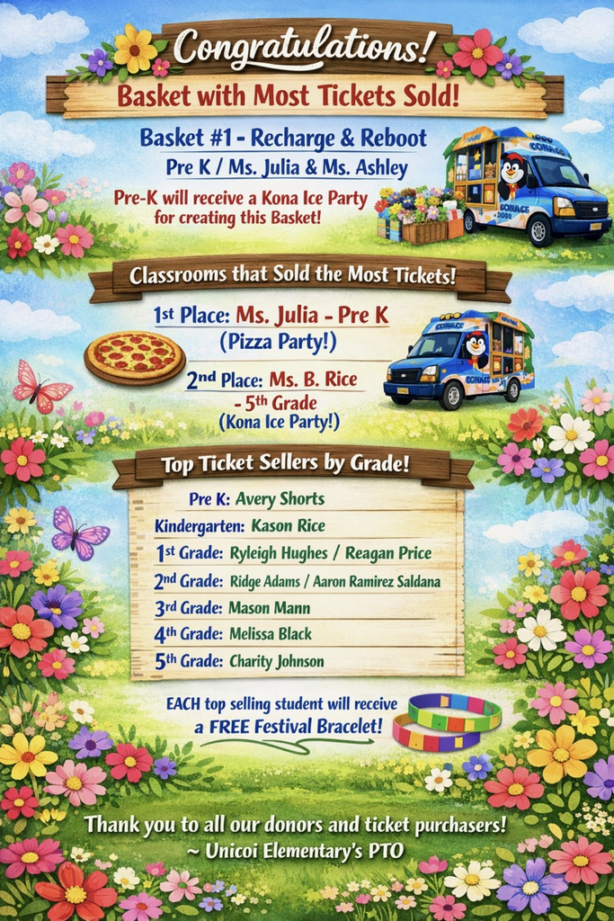 Spring Festival Winners 