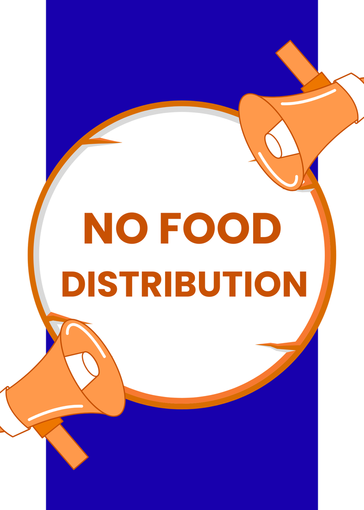 no food distribution 