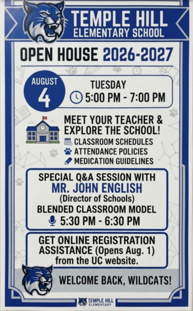 Open House Aug 4 5-7