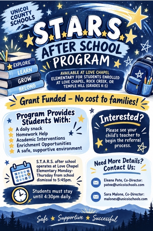 STARS after school program