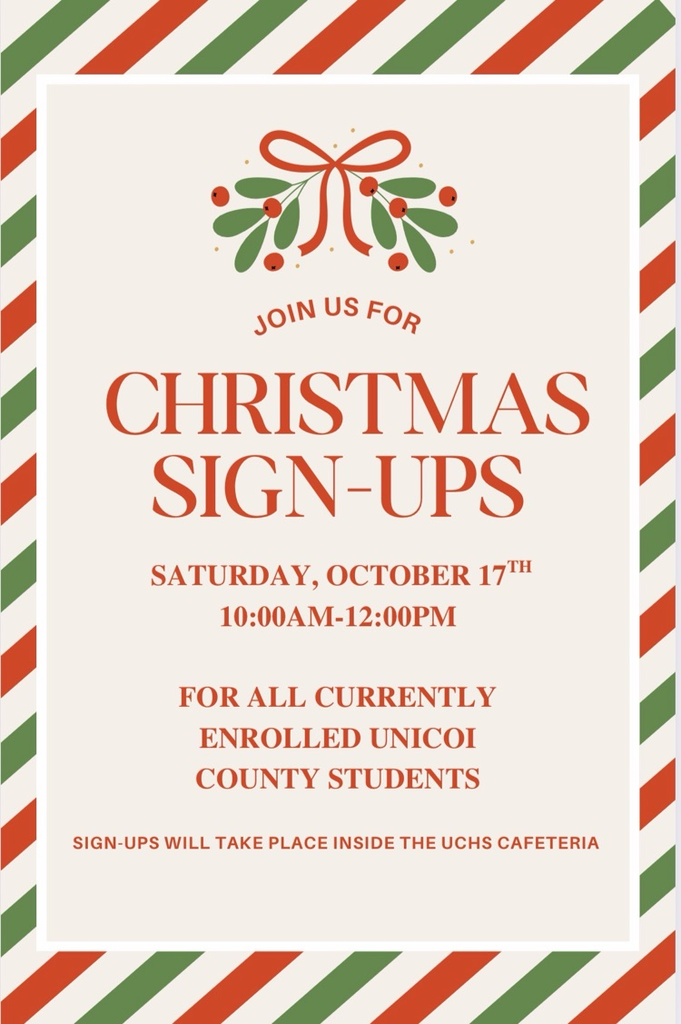 Christmas sign up