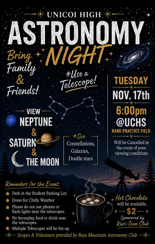 UCHS Astronomy Night
