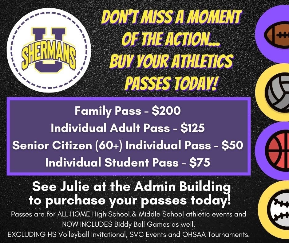 athletic passes2026