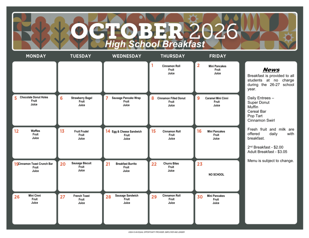 MSHS Oct breakfast menu 26