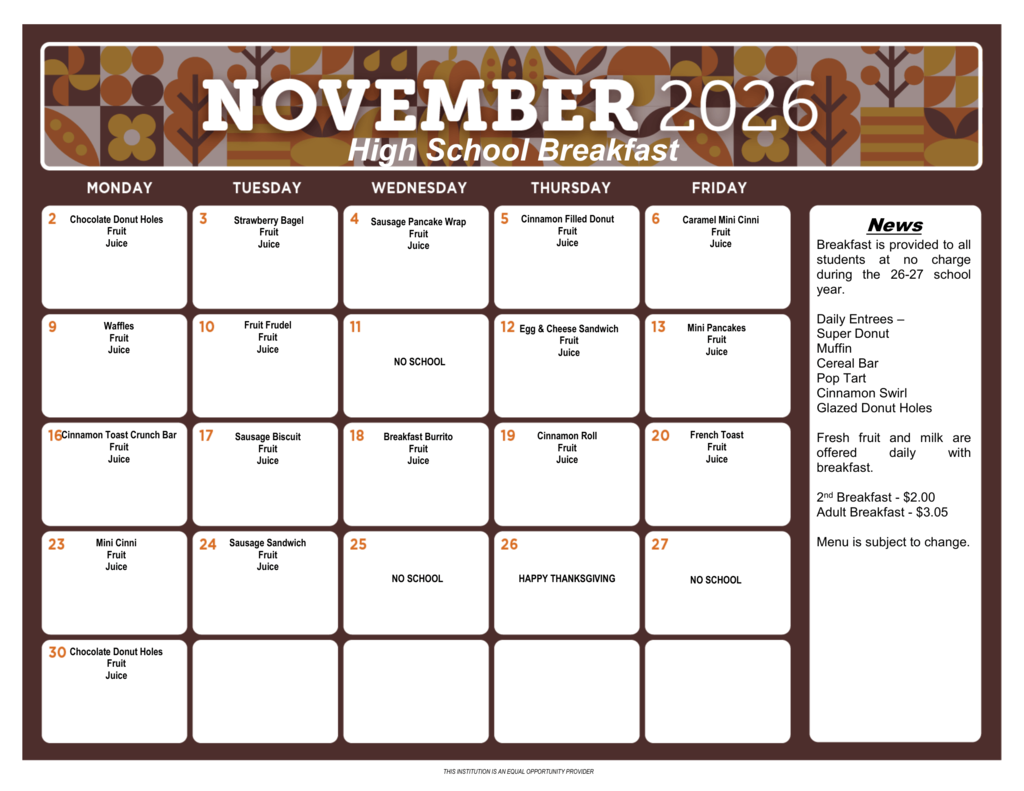 mshs break nov 26