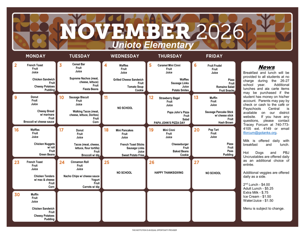 elm menu nov26