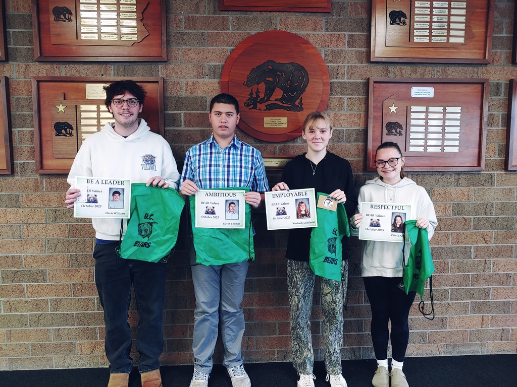 November BEAR Values