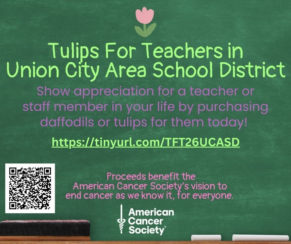 tulips for teachers flyer