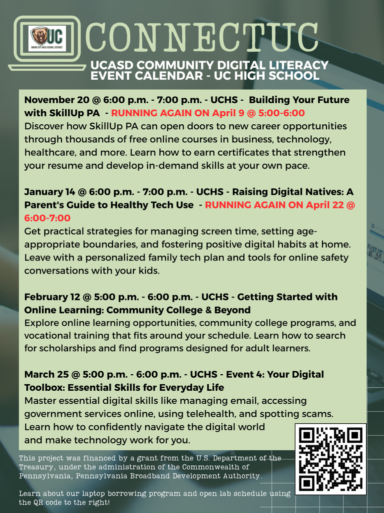 Digital Literacy Events