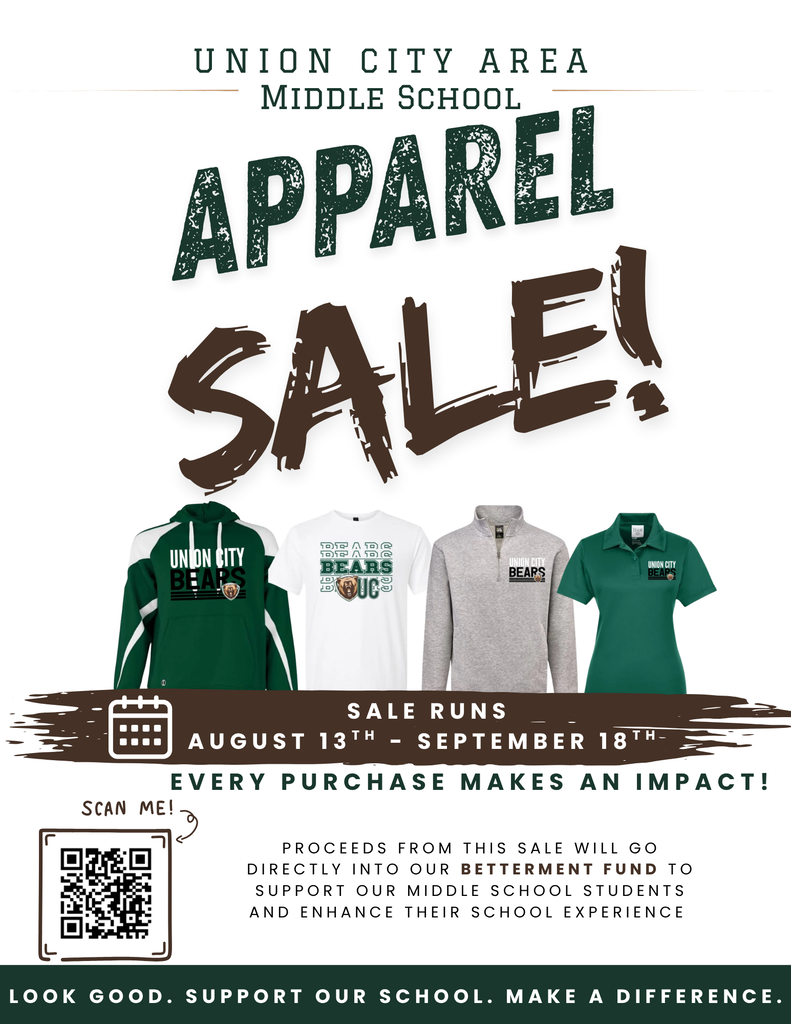 UCMS Apparel Sale