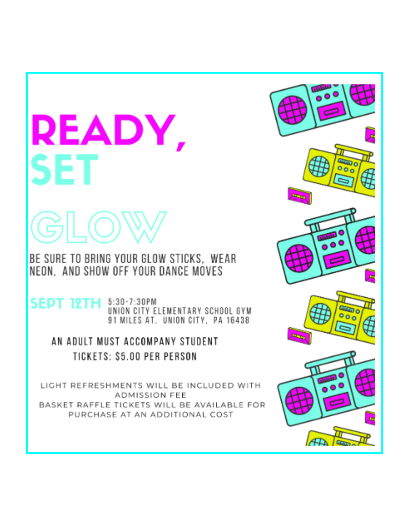 Glow Dance Flyer