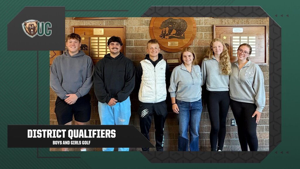 District golfers