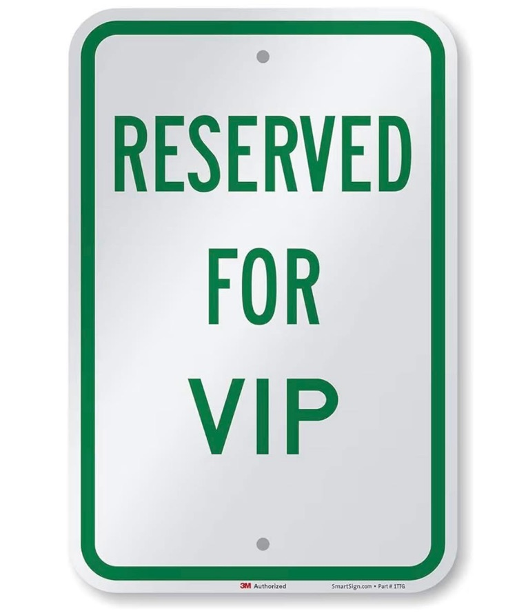 vip parking