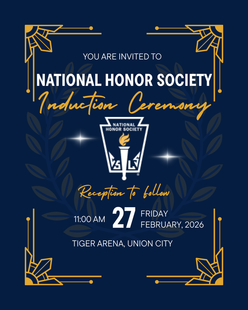 NHS Induction Ceremony Community Invitation