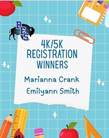 Registration Winners
