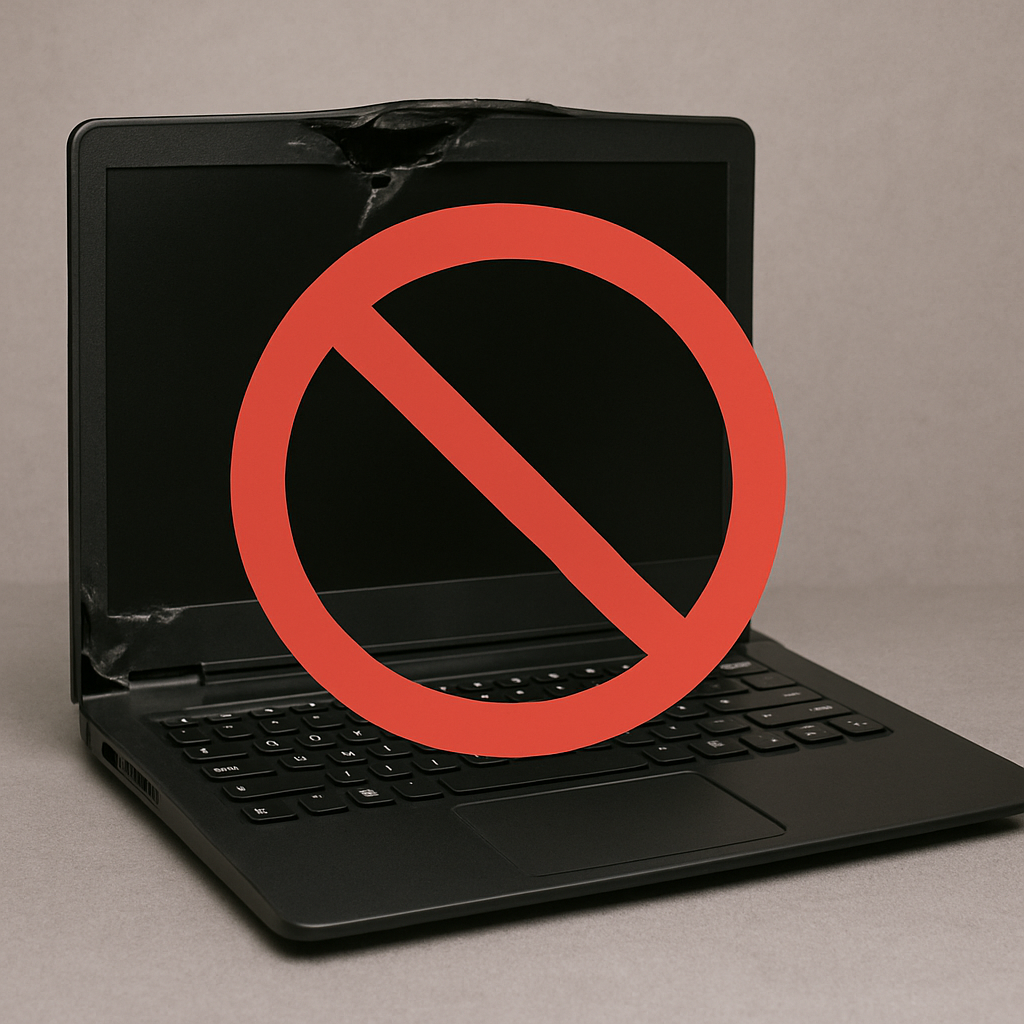 Damaged Computer