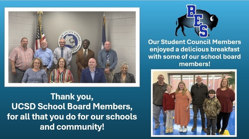 SC breakfast with School Board