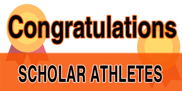 Scholar athletes recognized