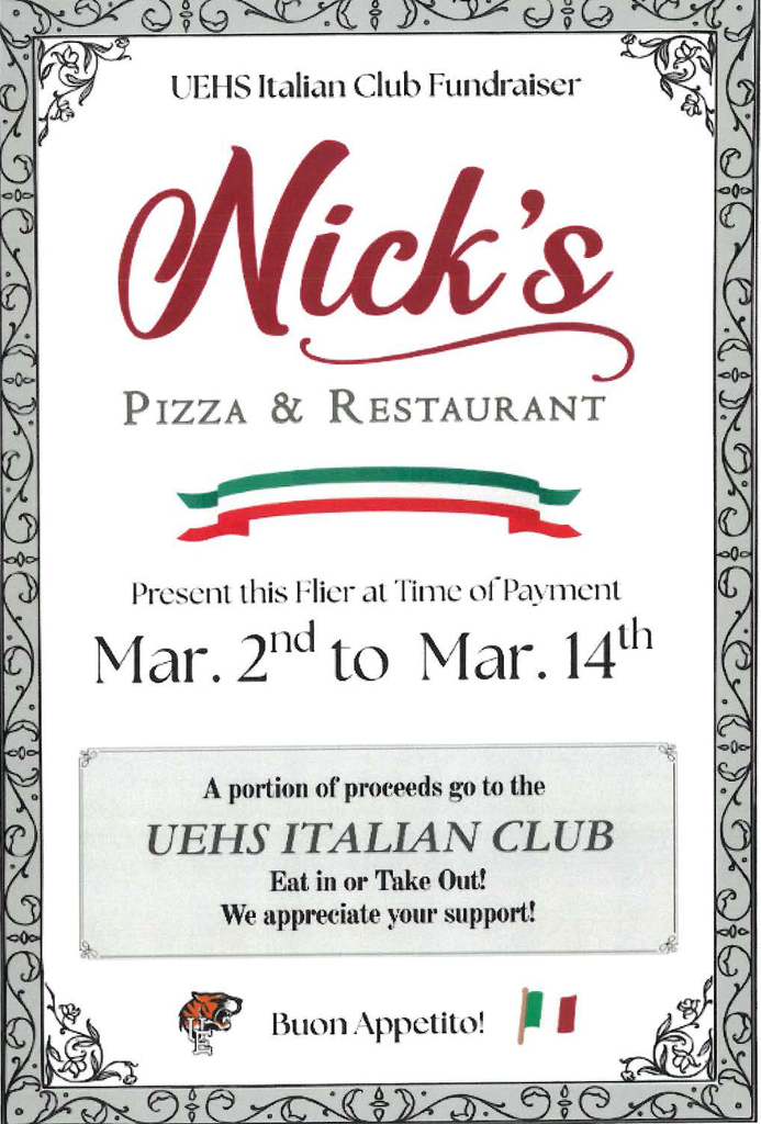Italian Club fundraiser