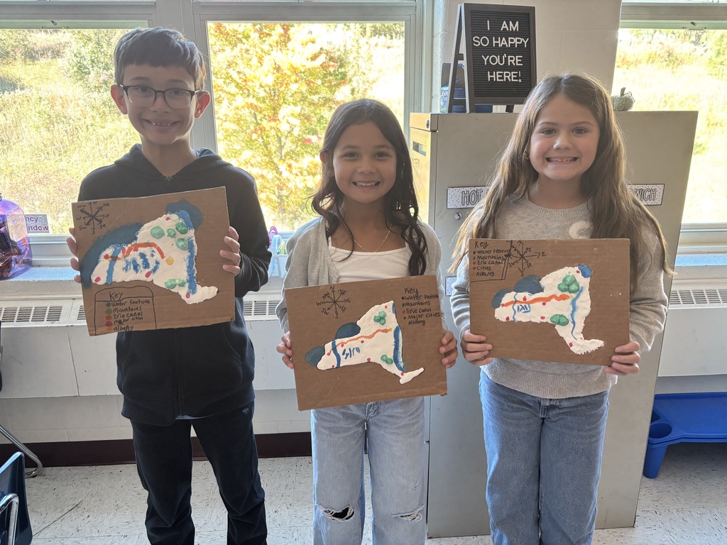Students presenting their creations!