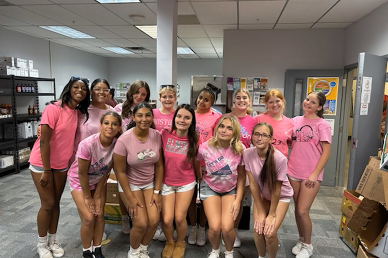 JV cheer